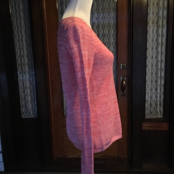 Old Navy Pink/Peach Pretty Summer Pullover Medium - Picture 4 of 7